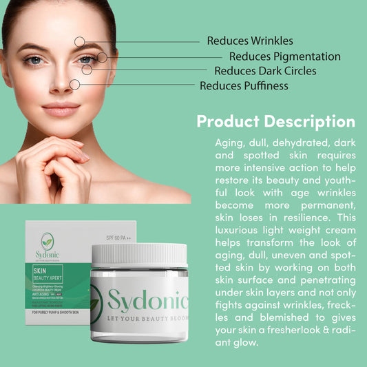 Sydonic Beauty Cream Anti-Aging Day and Night Cream – 500g